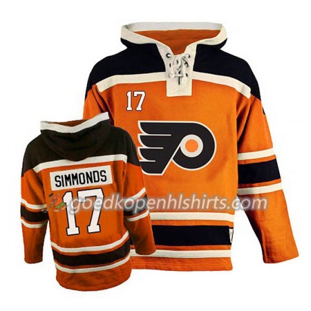 Philadelphia Flyers Wayne Simmonds 17 Oranje Hoodie Sawyer - Mannen